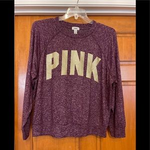 PINK Loungewear Top LARGE